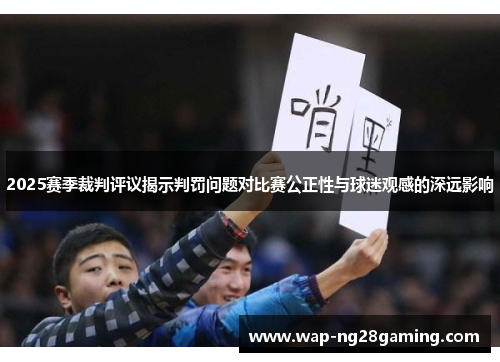 2025赛季裁判评议揭示判罚问题对比赛公正性与球迷观感的深远影响 2025赛季裁判评议揭示判罚问题对比赛公正性与球迷观感的深远影响