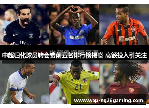 中超归化球员转会费前五名排行榜揭晓 高额投入引关注 中超归化球员转会费前五名排行榜揭晓 高额投入引关注